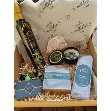 Lyna Set 2-4'lü Set (KOLONYA-MUM-SABUN-ZEYTİNYAĞI)-->[100 ml Kolonya ve 250 ml Zeytinyağı Ile]