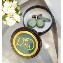 Lyna Set 2-4'lü Set (KOLONYA-MUM-SABUN-ZEYTİNYAĞI)-->[100 ml Kolonya ve 250 ml Zeytinyağı Ile]