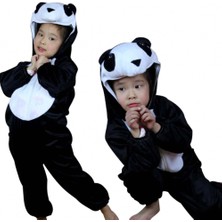 Kapamarka Çocuk Panda Kostümü 2-3 Yaş