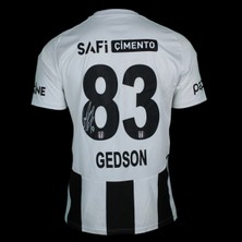 2024/25 Beşiktaş Yeni Sezon Gedson Fernandes Yetişkin Beyaz Forması  4lü Set