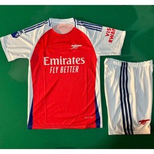 Arsenal 2024/25 G. Jesus Iç Saha Çocuk Forması 4 Lü Set