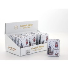 Taşlı Istanbul Tasarımı El Aynası Kalın Model 11