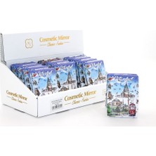 Taşlı Istanbul Tasarımı El Aynası Kalın Model 2