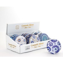 Kapamarka Taşlı Istanbul Tasarımı El Aynası Kalın Model 3