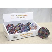 Taşlı El Aynası Yuvarlak Ince Model 1