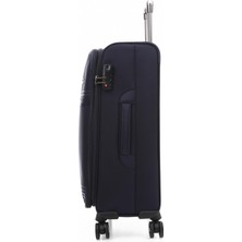 Ççs Unisex Ultra Light Hafif Lüx Kumaş Ithal Körüklü Valiz 25610