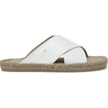 Nine West Cıco 3fx Beyaz Kadın Düz Terlik