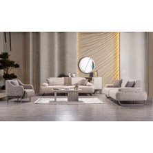 Lux Dekor Simay Koltuk Takımı Bronz