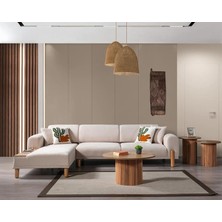 Stokta Bohem Moda Köşe Koltuk