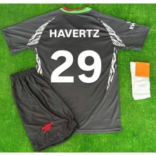 Arsenal 2024/25 Havertz Deplasman  Çocuk Forması 4 Lü Set