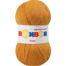 Kristal El Örgü Lif Ipi Hardal 98415