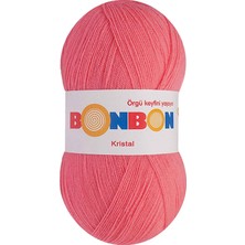 Kristal El Örgü Lif Ipi Pembe 98230