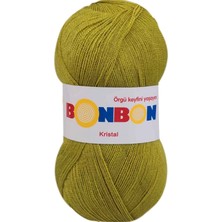 Kristal El Örgü Lif Ipi Çimen Yeşili 98229