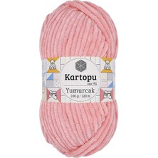 Yumurcak Kadife El Örgü Ipi Pudra K777