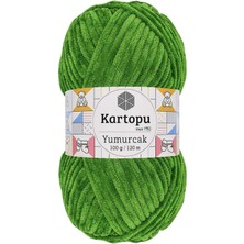 Yumurcak Kadife El Örgü Ipi Yeşil K469