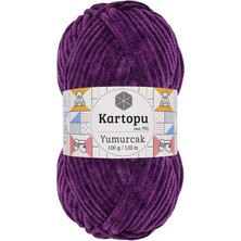Yumurcak Kadife El Örgü Ipi Açık Mor K719