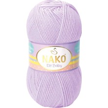 Elite Baby El Örgü Ipi Tüylenmeyen Bebek Yünü Mine Çiçeği 5090