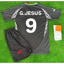 Arsenal 2024/25 G. Jesus Deplasman  Çocuk Forması 4 Lü Set
