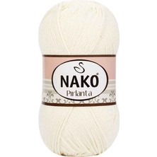Pırlanta Amigurumi El Örgü Ipi Yünü Ekru 300