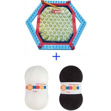 Lifmatik Lif Örme Seti Dokuma Tezgahı ve Lif Ipi S1