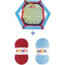 Lifmatik Lif Örme Seti Dokuma Tezgahı ve Lif Ipi S8