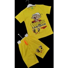 2025 Yaz Yeni Sezon Temel Reis 1 Takım 2 Parça Baskılı Penye  Alt Üst Takım