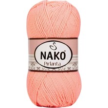 Pırlanta Amigurumi El Örgü Ipi Yünü Somon 3148