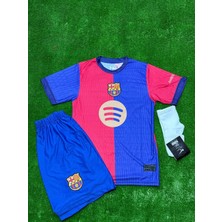 Barcelona 2024/25 Lewandowski Iç Saha  Çocuk Forması 4 Lü Set