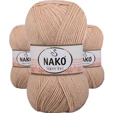 Kapamarka Süper Inci El Örgü Ipi Deve Tüyü 219 3 Ad. 100 Gr