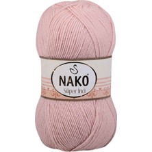 Süper Inci El Örgü Ipi 100 gr Açık Pudra 1479