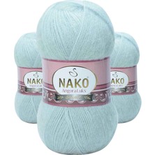 Kapamarka Angora Lüks El Örgü Ipi Saraylı Mint 10471 3 Ad.