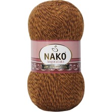 Angora Lüks El Örgü Ipi Hardal Muline 21361