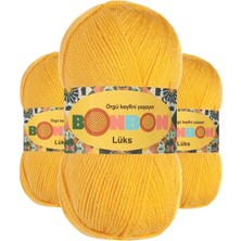 Kapamarka Lüks Patik Ipi Yünü Sarı 98289 3 Ad.