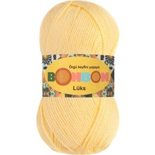 Lüks Patik Ipi Yünü Bebe Sarı 98292