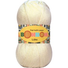 Lüks Patik Ipi Yünü Krem 98272