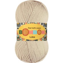 Lüks Patik Ipi Yünü Bej 98338