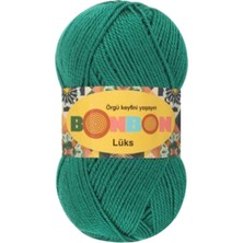 Lüks Patik Ipi Yünü Ördek Başı Yeşili 98325