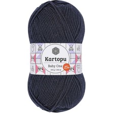 Baby One Tüylenmeyen El Örgü Ipi Yünü Lacivert K633