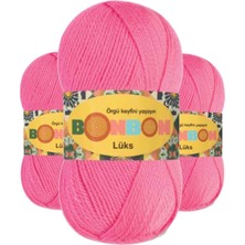 Kapamarka Lüks Patik Ipi Yünü Pembe 98230 3 Ad.