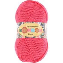 Lüks Patik Ipi Yünü Mercan 98299