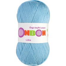 Lüks Patik Ipi Yünü Mavi 98231