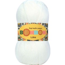 Lüks Patik Ipi Yünü Beyaz 98200