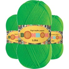 Kapamarka Lüks Patik Ipi Yünü Neon 98395 3 Ad.