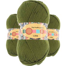 Kapamarka Lüks Patik Ipi Yünü Haki 98686 3 Ad.