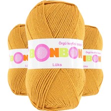 Kapamarka Lüks Patik Ipi Yünü Hardal 98415 3 Ad.