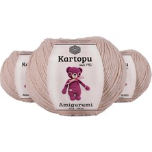 3 Adet Amigurumi El Örgü Ipi 50GR 793