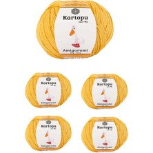 5 Adet Amigurumi El Örgü Ipi 50GR 317