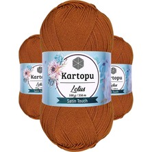 Kapamarka Lotus Bikini Büstiyer Bluz Örgü Ipi K302 Tarçın 3 Ad.