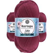 Kapamarka Lotus Bikini Büstiyer Bluz Örgü Ipi K756 Begonvil 3 Ad.