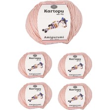 5 Adet Amigurumi El Örgü Ipi 50GR 234